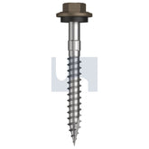 Hobsons - #12-11 x 50 Jasper (Sorrell) -Cl4 As3566 + Scratchguard Type 17 Hex Head + Washer | Fs610-Ja (Pack Of 200)